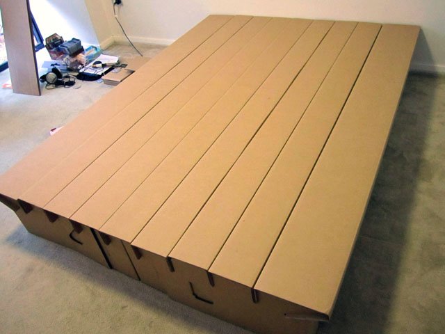 5 Most convenient types of cardboard paper beds