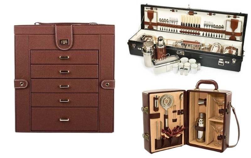 leather luxury gift set box (6)
