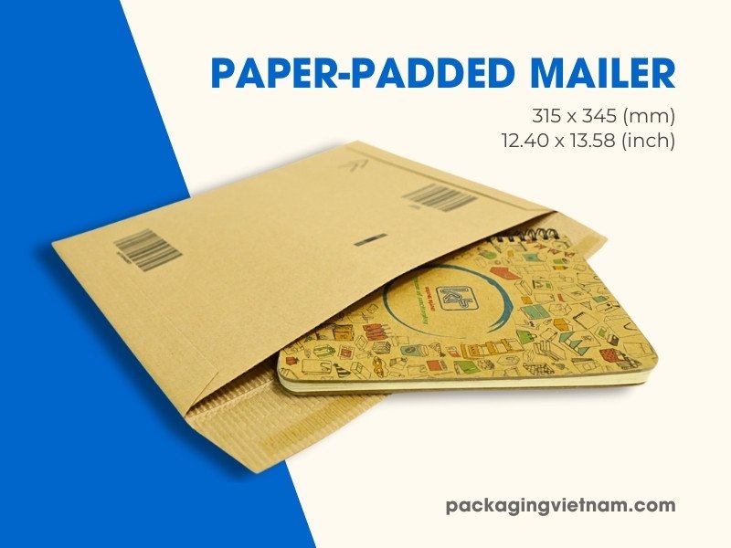 padded mailer sizes in Vietnam